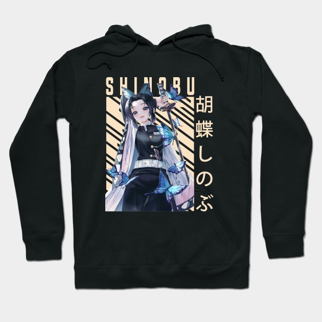 Shinobu Kocho - Demon Slayer Hoodie by Otaku Emporium